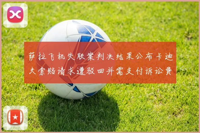 萨拉飞机失联案判决结果公布卡迪夫索赔请求遭驳回并需支付诉讼费